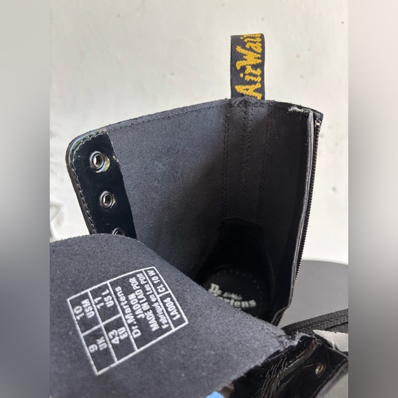 Dr. Martens Shiny Black Women's Jadon Boot, Black/Black Size 11 US - Picture 11 of 12